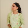 Tanyaa P 158 Lucknowi Masleen Kurti Bottom With Dupatta Catalog Collection Wholesaler - Image 2