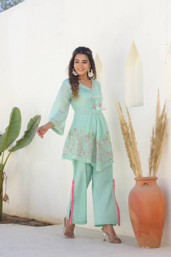 Tanyaa P 159 Mal Cotton Stylish Co Ord Sets Catalog Collection Wholesale Dealer - Image 3