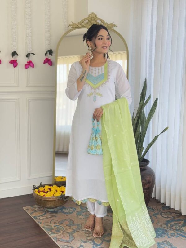 Shivangi 1 Chanderi Viscose Kurti Bottom With Dupatta Catalog Collection Wholesale Exporter