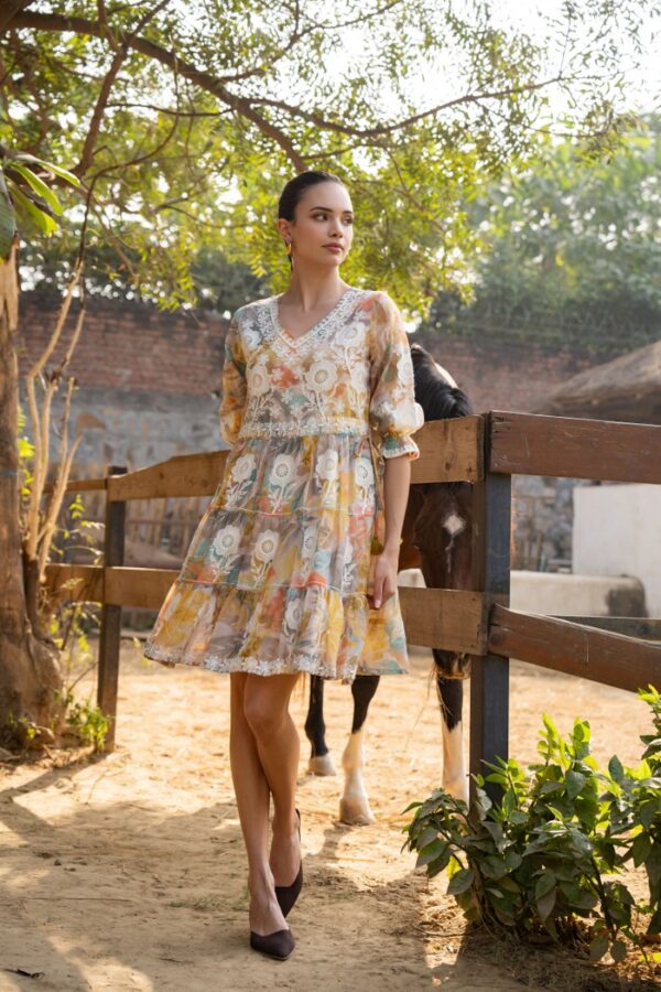 Tanyaa P 171 Cotton With Lakhnavi Work One Piece Tunics Tops Catalog Collection Wholesaler