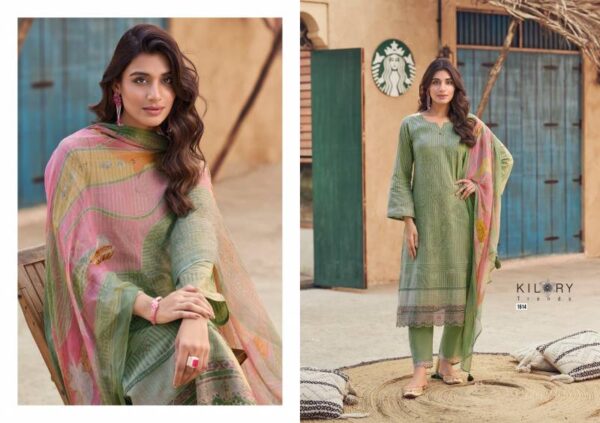 Kilory Lakshita Lawn Cotton Digital Printed Salwar Kameez Catalog Wholesale Collection Supplier - Image 7