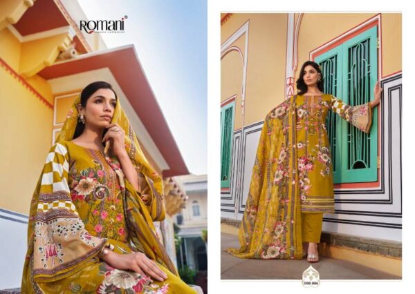Romani Aarzu Vol 16 Soft Cotton Digital Printed Dress Material Catalog Wholesale Export - Image 6