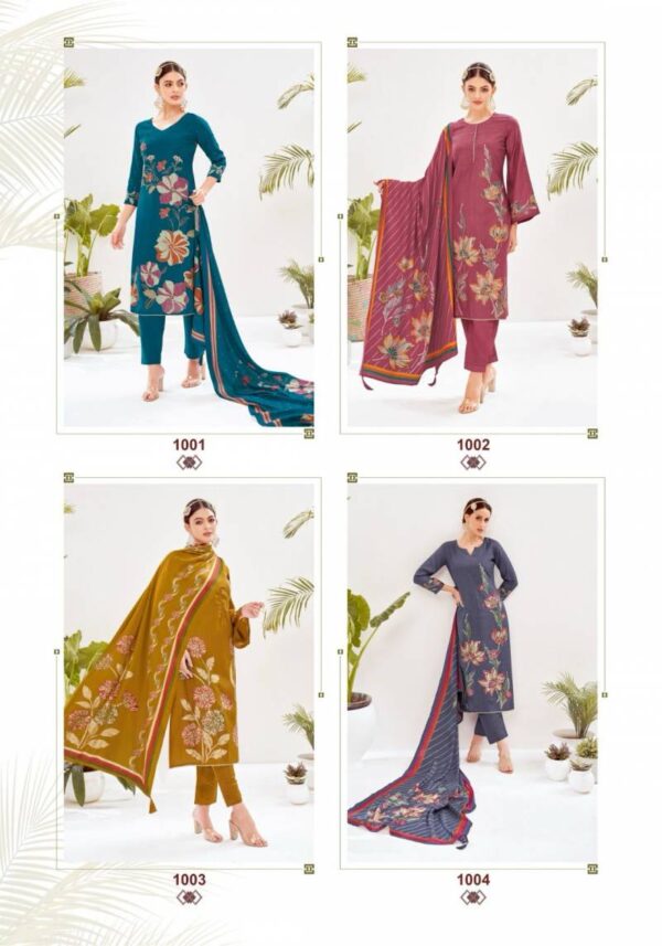 Suryajyoti Khushi Vol 1 Discharge Printed Dress Material Catalog Wholesale Collection Supplier - Image 7