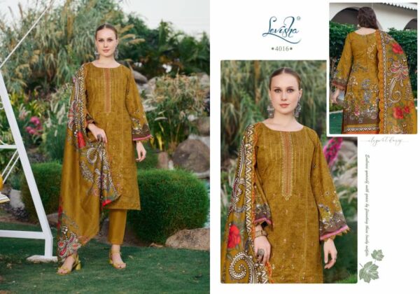Levisha Riyasat Cambric Lawn Cotton Printed Dress Material Wholesale Catalog Collection - Image 3
