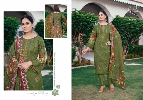 Levisha Riyasat Cambric Lawn Cotton Printed Dress Material Wholesale Catalog Collection - Image 4