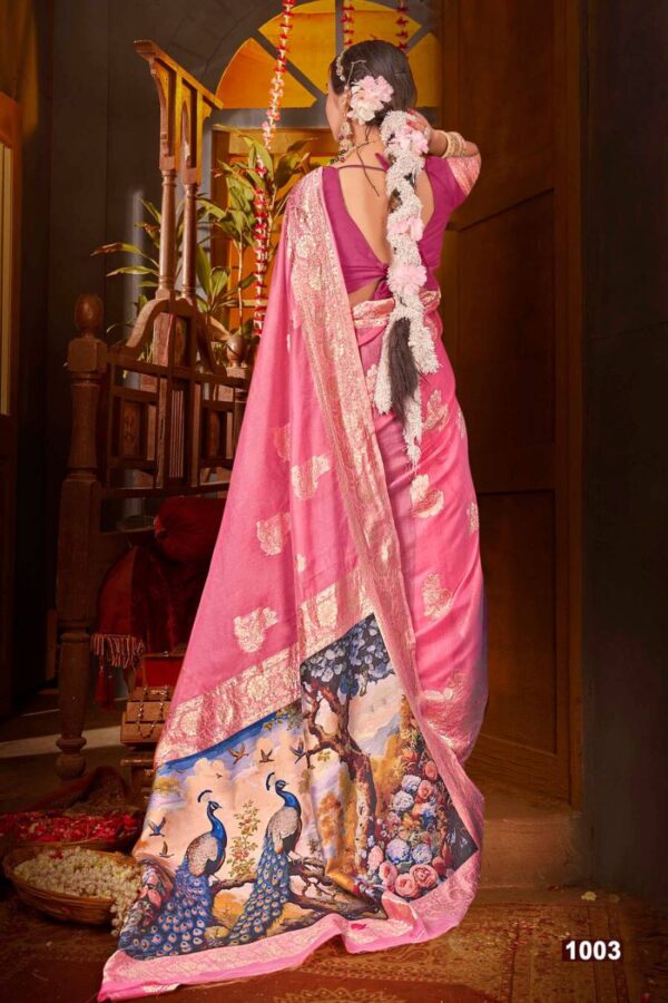 Saroj Beauty Plus Vol 4 Festive Wear Cotton Silk Saree Catalog Wholesale Collection - Image 2