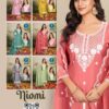 Kaya Niomi Vertican Kurti Pant With Dupatta Catalog Wholesale Collection - Image 8