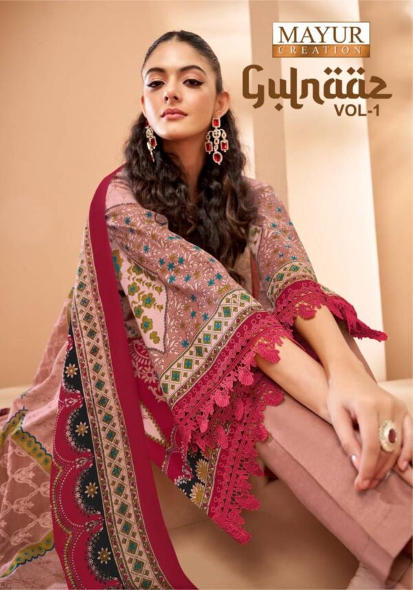 Mayur Gulnaaz Vol 1 Cotton Printed Dress Material Catalog Wholesale Collection