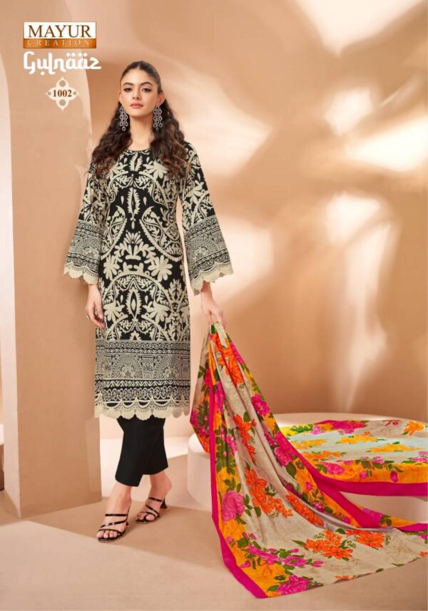 Mayur Gulnaaz Vol 1 Cotton Printed Dress Material Catalog Wholesale Collection - Image 6