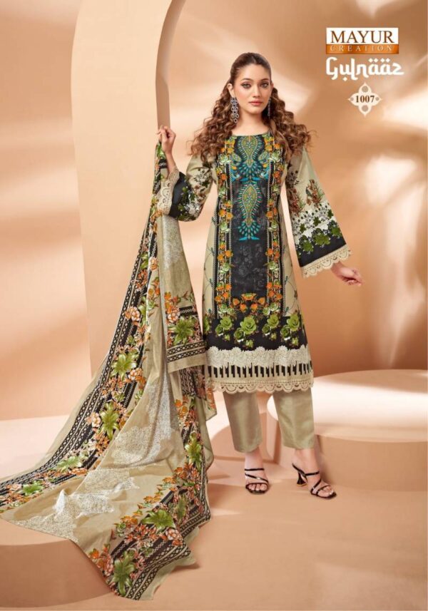Mayur Gulnaaz Vol 1 Cotton Printed Dress Material Catalog Wholesale Collection - Image 8