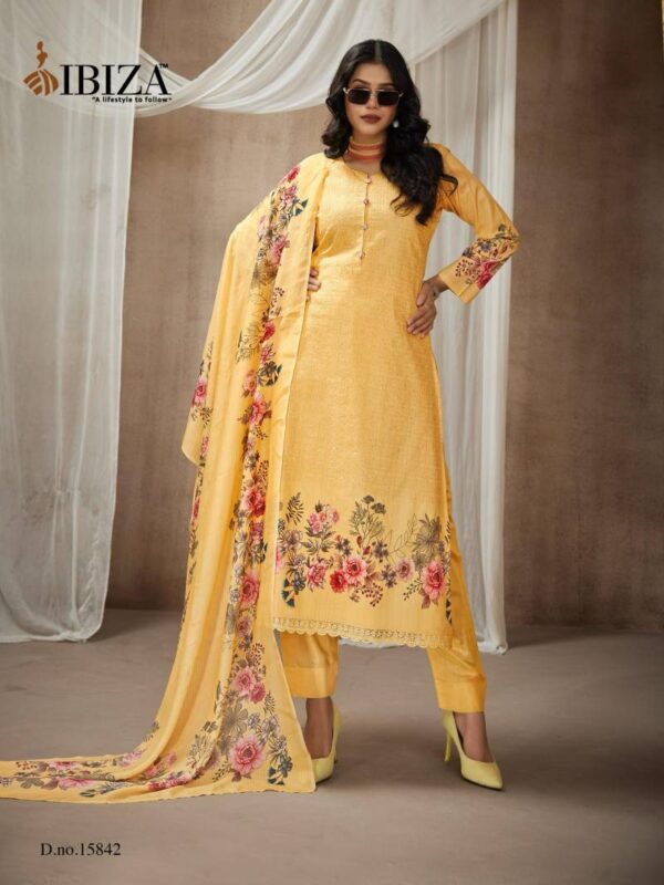 Ibiza Gulabi Girl Lawn Cotton Digital Printed Salwar Kameez Catalog Wholesale Collection - Image 3