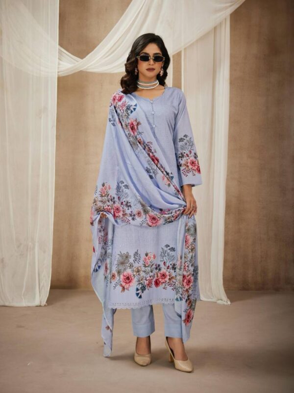 Ibiza Gulabi Girl Lawn Cotton Digital Printed Salwar Kameez Catalog Wholesale Collection - Image 4