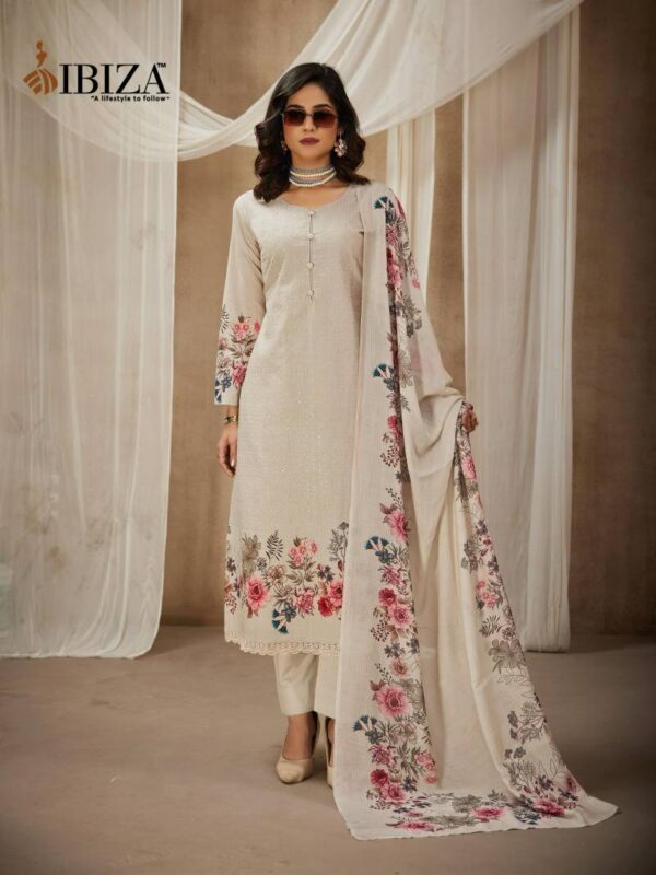 Ibiza Gulabi Girl Lawn Cotton Digital Printed Salwar Kameez Catalog Wholesale Collection - Image 5