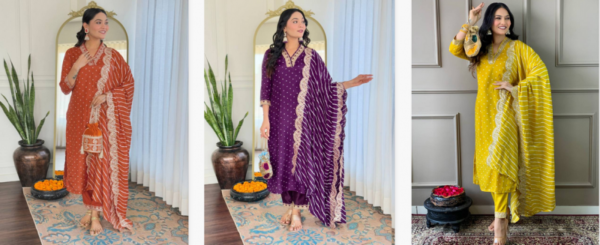 Sku 470 Vichitra Silk Embroidered Kurti Bottom With Dupatta Catalog Wholesale Collection - Image 10