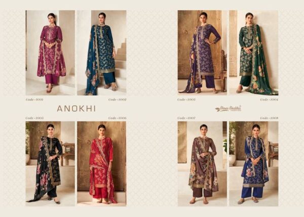 Shree Shalika Anokhi Viscose Dola Jacquard Salwar Kameez Catalog Wholesale Collection - Image 10
