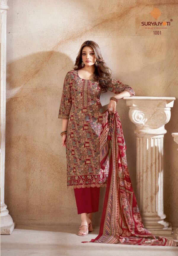 Suryajyoti Pariza Advance Vol 1 Cotton Readymade Catalog Wholesale Collection - Image 8