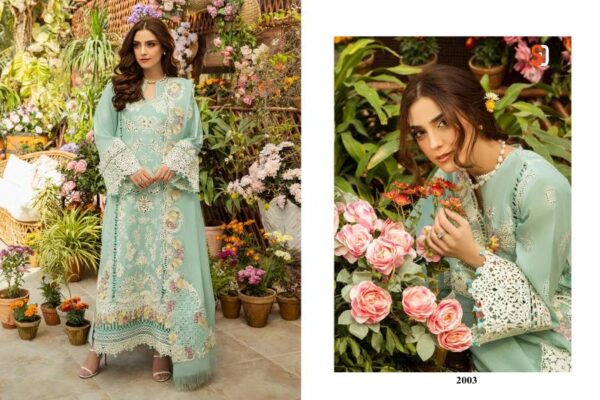 Shraddha Elaf Vol 2 Cotton Embroidered Pakistani Salwar Suits Catalog Wholesale Collection - Image 4