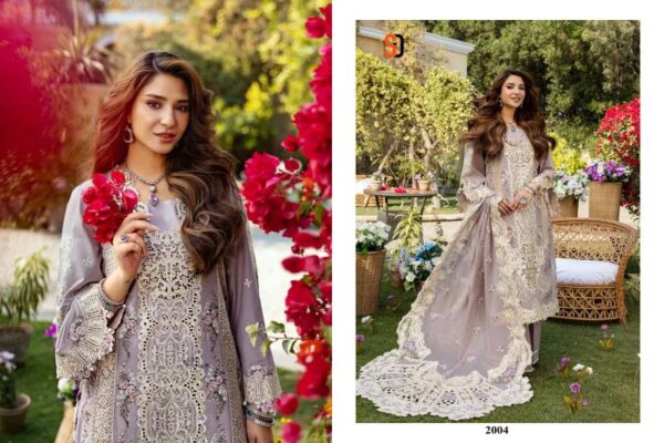 Shraddha Elaf Vol 2 Cotton Embroidered Pakistani Salwar Suits Catalog Wholesale Collection - Image 5