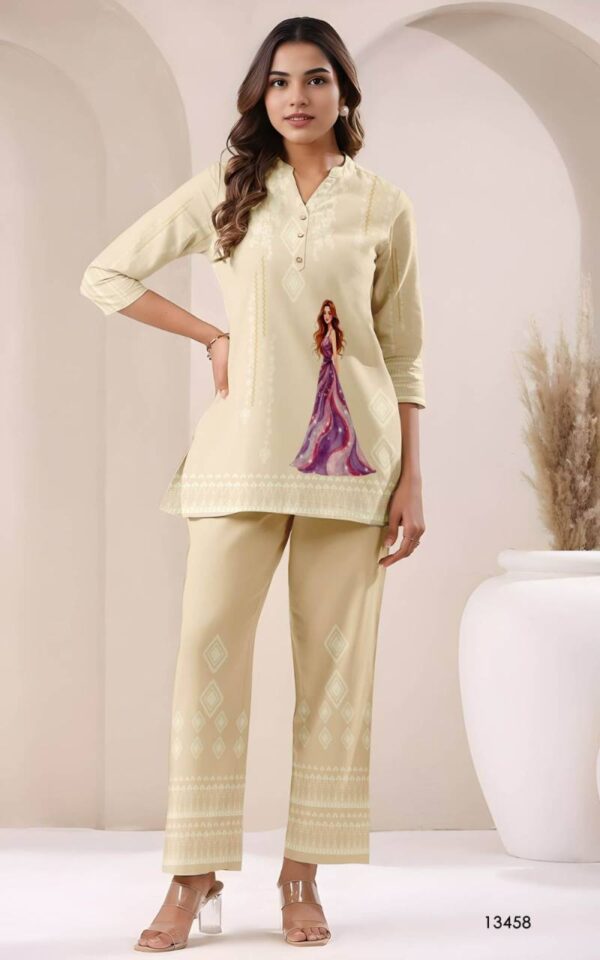 Tanyaa P 261 Cotton Western Co Ord Set Catalog Wholesale Collection - Image 2