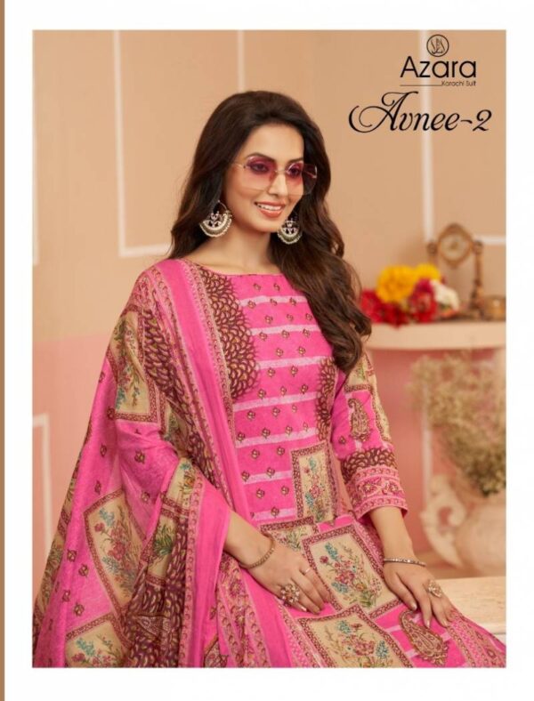 Radhika Azara Avnee 2 Lawn Cotton Printed Dress Material Catalog Wholesale Collection