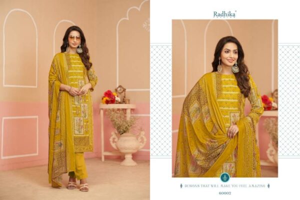 Radhika Azara Avnee 2 Lawn Cotton Printed Dress Material Catalog Wholesale Collection - Image 3