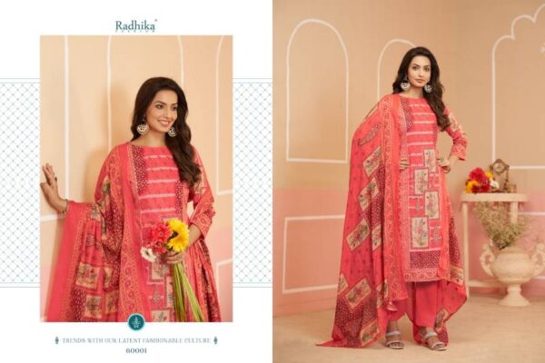 Radhika Azara Avnee 2 Lawn Cotton Printed Dress Material Catalog Wholesale Collection - Image 4