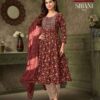 Taniksh Sibani Vol 8 Rayon Foil Printed Kurti Bottom With Dupatta Catalog Wholesale Collection - Image 3