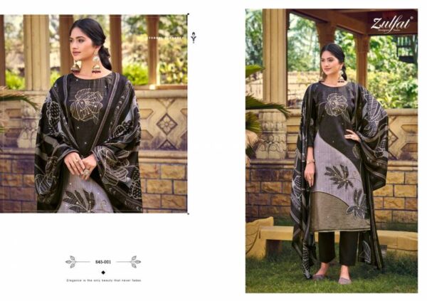 Zulfat Sajni Vol 7 Jam Cotton Printed Dress Material Catalog Wholesale Collection - Image 2