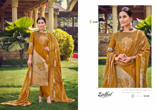 Zulfat Sajni Vol 7 Jam Cotton Printed Dress Material Catalog Wholesale Collection - Image 4