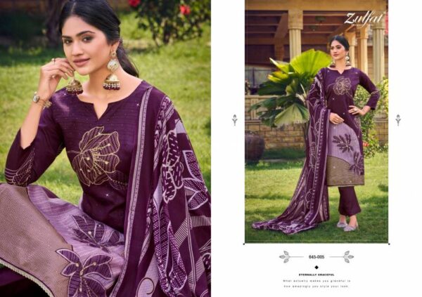 Zulfat Sajni Vol 7 Jam Cotton Printed Dress Material Catalog Wholesale Collection - Image 7