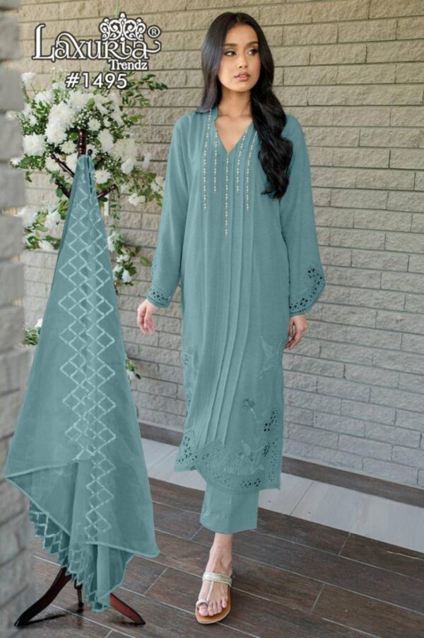 Laxuria Trendz 1495 Velour Slub Tunic Ready Made Catalog Wholesale Collection