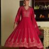 Tanyaa P 301 Georgette Chinon Anarkali Readymade Suit Catalog Wholesale Collection - Image 3