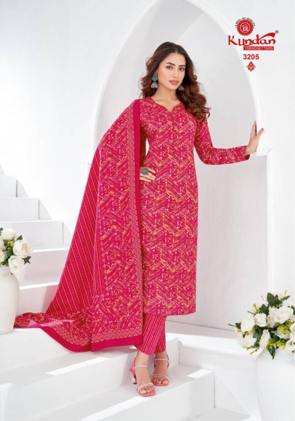 Kundan K4u Vol 32 Cotton Printed Kurti Bottom With Dupatta Catalog Wholesale Collection - Image 5