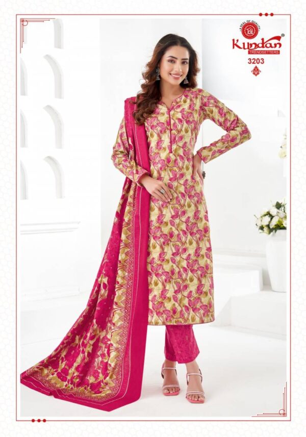 Kundan K4u Vol 32 Cotton Printed Kurti Bottom With Dupatta Catalog Wholesale Collection - Image 6