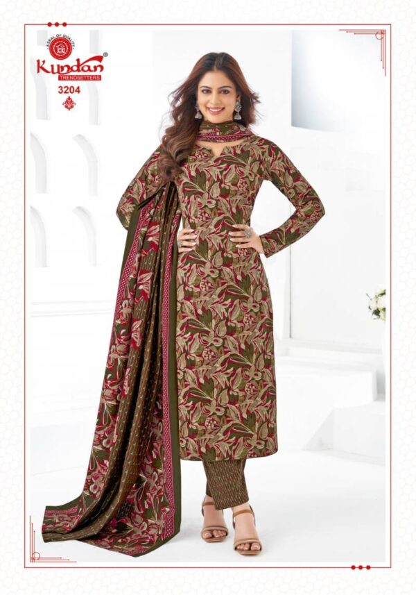 Kundan K4u Vol 32 Cotton Printed Kurti Bottom With Dupatta Catalog Wholesale Collection - Image 7