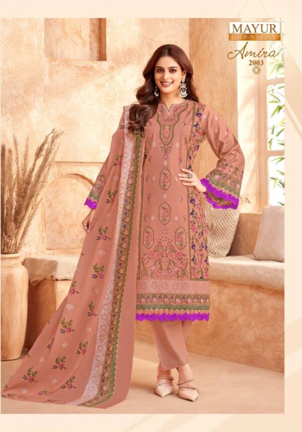 Mayur Amira Vol 2 Lawn Cotton Dress Material Catalog Wholesale Collection - Image 2