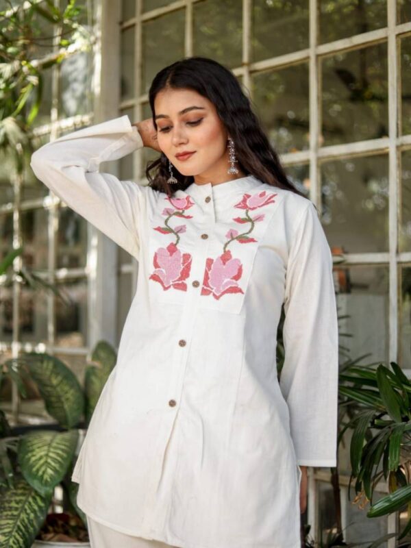 Naisha K 11 Cotton Flex Embroidered Co Ord Set Catalog Wholesale Collection - Image 5