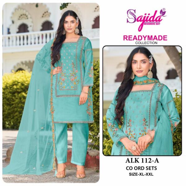 Sajida 112 A To D Readymade Pakistani Salwar Kameez Catalog Wholesale Collection - Image 2