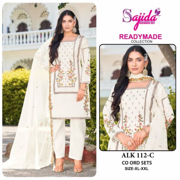 Sajida 112 A To D Readymade Pakistani Salwar Kameez Catalog Wholesale Collection - Image 4