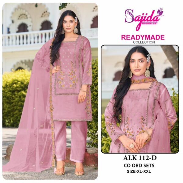 Sajida 112 A To D Readymade Pakistani Salwar Kameez Catalog Wholesale Collection - Image 5
