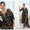 Lily And Lali Florista Natural Crepe Kurti Bottom With Dupatta Catalog Wholesale Collection - Image 3
