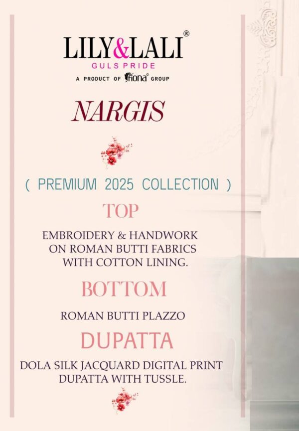 Lily And Lali Nargis Roman Butti Kurti Bottom With Dupatta Catalog Wholesale Collection - Image 8