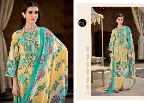 Belliza Naira Vol 110 Cotton Digital Printed Dress Material Catalog Wholesale Collection - Image 2