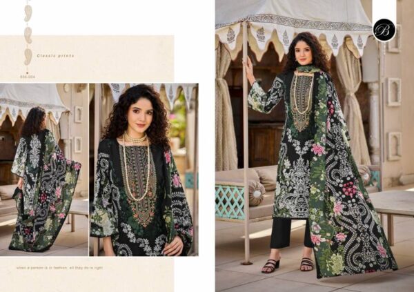 Belliza Naira Vol 110 Cotton Digital Printed Dress Material Catalog Wholesale Collection - Image 4