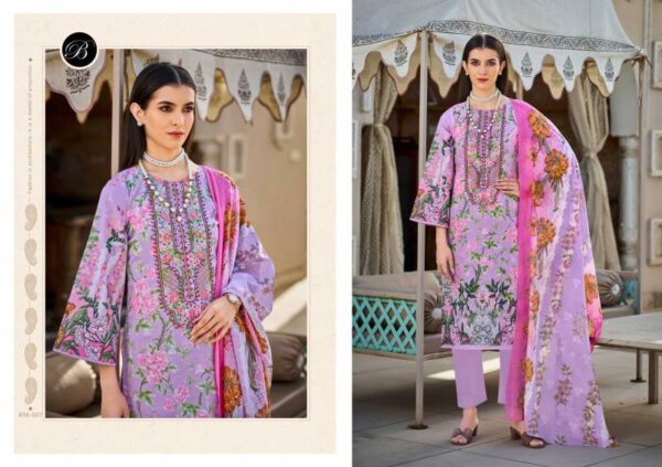 Belliza Naira Vol 110 Cotton Digital Printed Dress Material Catalog Wholesale Collection - Image 6