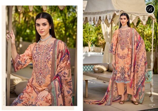 Belliza Naira Vol 110 Cotton Digital Printed Dress Material Catalog Wholesale Collection - Image 9