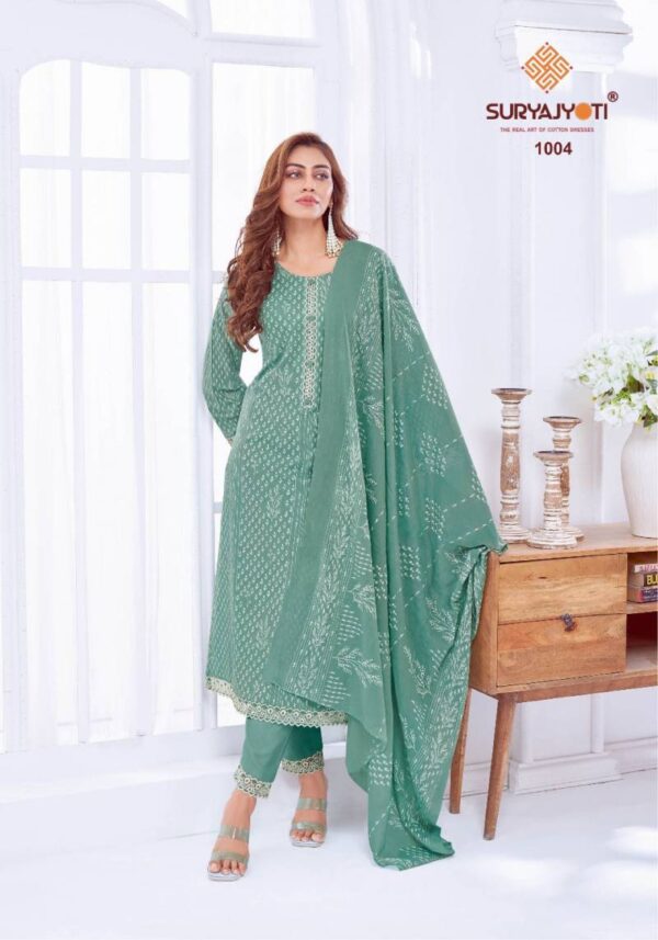 Suryajyoti Kashvi Vol 1 Cambric Cotton Dress Material Catalog Wholesale Collection - Image 4