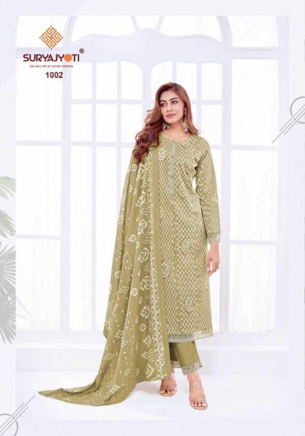 Suryajyoti Kashvi Vol 1 Cambric Cotton Dress Material Catalog Wholesale Collection - Image 5