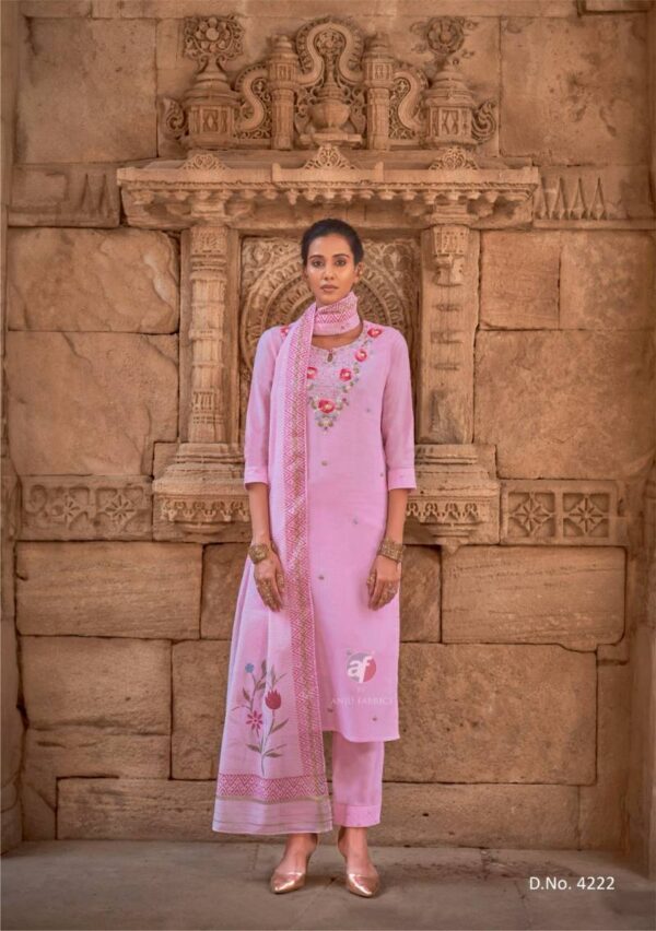 Af Chandani Vol 4 Cotton Kurti Bottom With Dupatta Catalog Wholesale Collection - Image 5