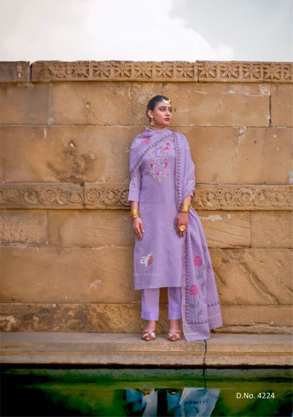 Af Chandani Vol 4 Cotton Kurti Bottom With Dupatta Catalog Wholesale Collection - Image 2